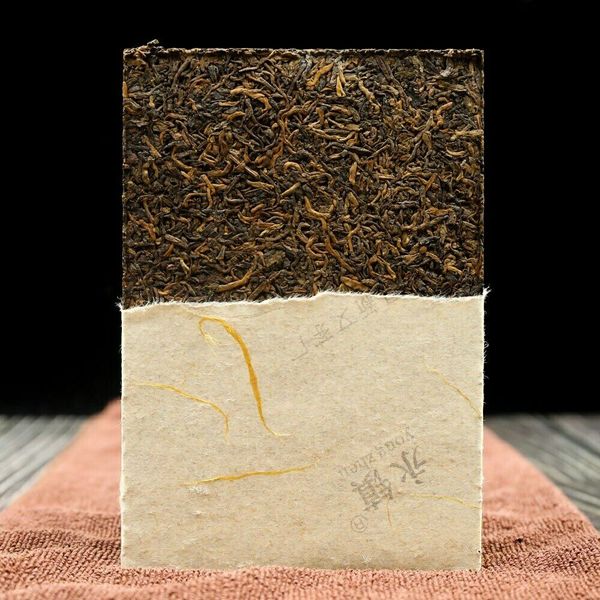 

yongzhen shu puer "palace puer tea brick" ripe grade pu-er 250g