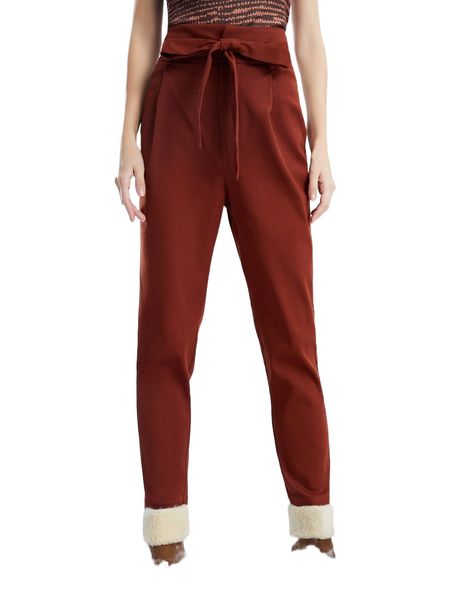 

high waist belted pants t6jd#, Black;white