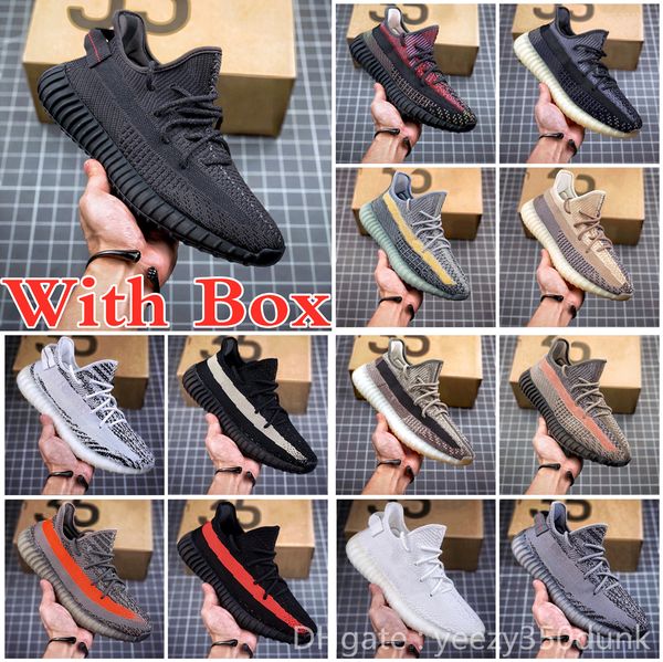 

with box 350'v2''yeezies''boost''yezzies''35 beluga 2.0 tactical coats running shoes zebra yzie, Black