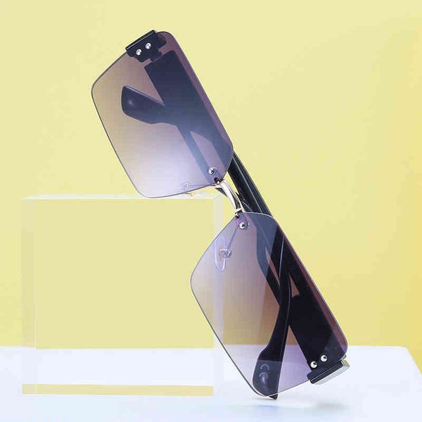 

sunglasses plastic hollow out leg square trend glasses 854f, White;black