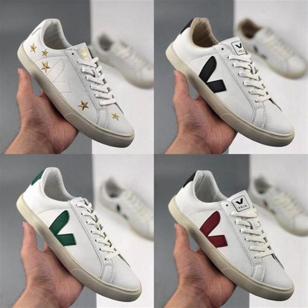 

extra veja esplar sneakers leather casual v fashion shoes mens women baskets des chaussures triple trainers sports running shoes z280xpxo3, Black
