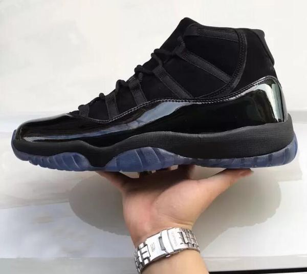 

11 cap and gown men basketball shoes sneakers with box 378037-005