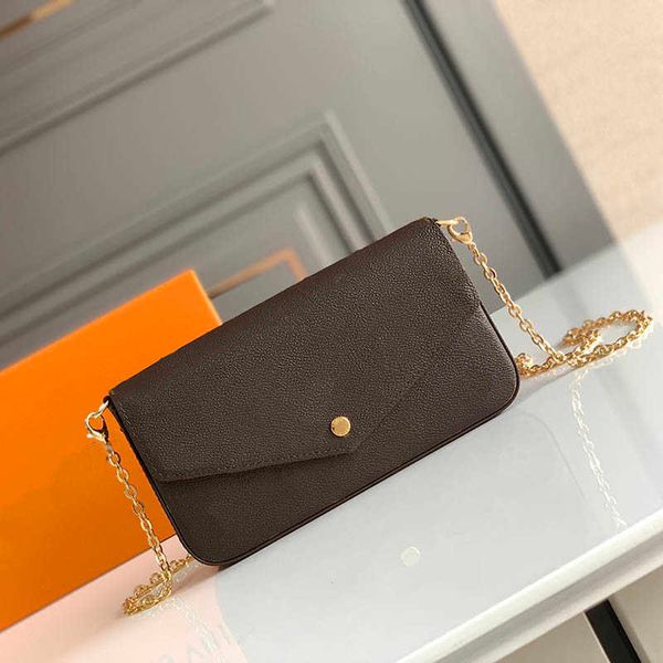 

bags woman women shoulder chain purse luxury pochette size 21/11/2 cm 61276