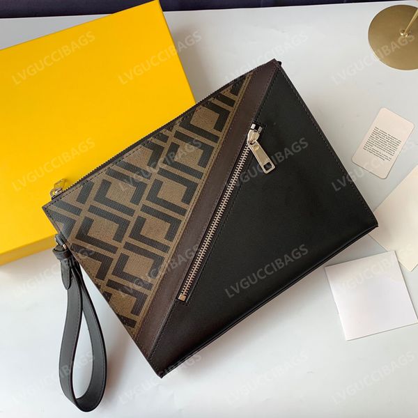 

luxury designer fashion bag 2022 summer new men's handbag color matching upscale trend