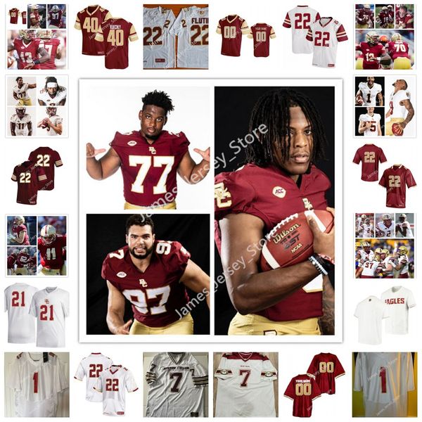 

ncaa doug flutie jersey custom boston college football jerseys 7 matt hasselbeck 12 matt ryan 21 lukas denis 2 zach allen 2 aj dillon 89 tom, Black