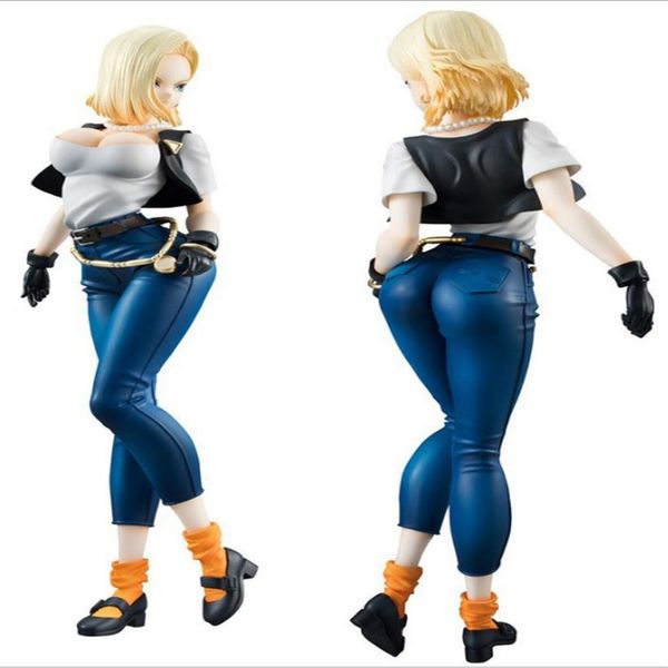 

android 18 lazuli action figure toys collection doll christmas gift with box 2 20cm292o