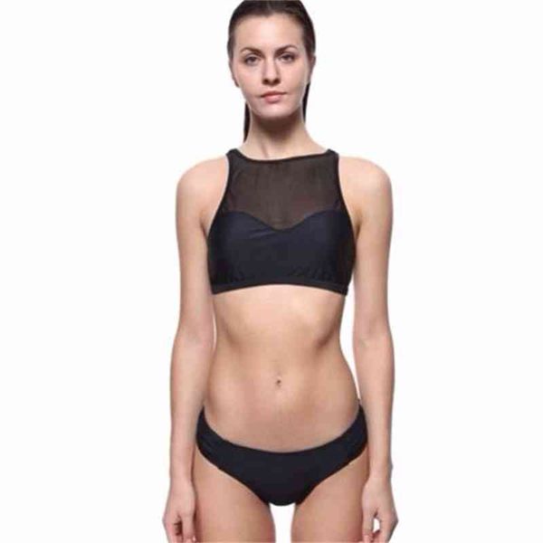 Designer Beach Thong Fashion Swimsuit Bikini Conjunto Novo maiô europeu e americano Sexy