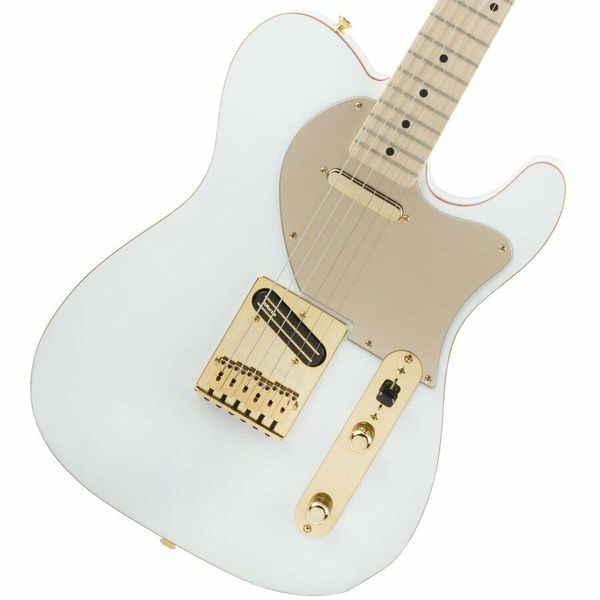 

new haruna tele arctic white electric guitar