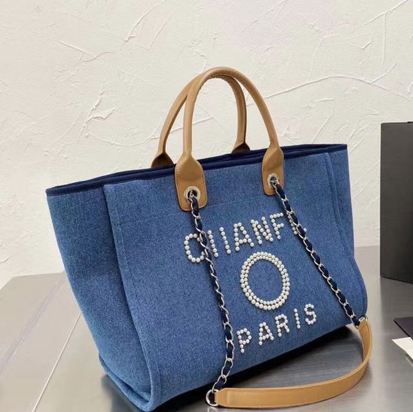 

luxury fashion women pearl beach bags ch designer evening handbags canvas brand classic backpack female big shopping large capacity ladies b