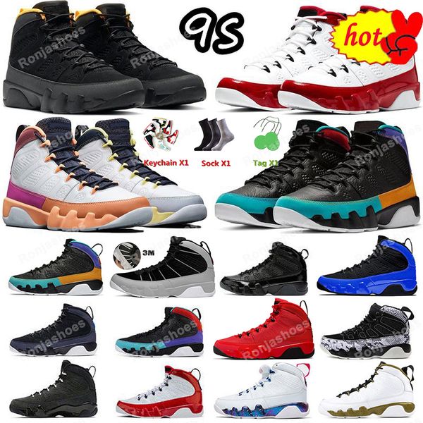 

2022 2022 new particle grey 9 9s mens basketball shoes sneakers change the world university gold gym chile red racer blue anthracite sports