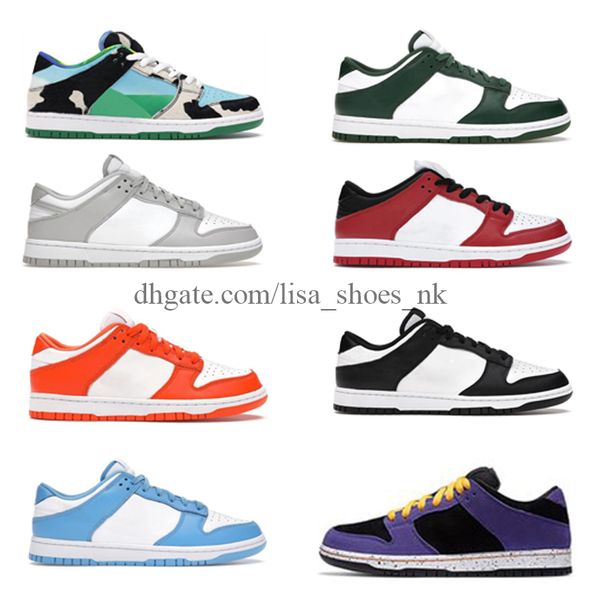 

classic designers sb casual sports shoes skateshoes animal dunks paisley unc blue raspberry women men trainers union low bart simpson barber