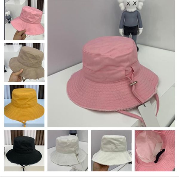 Donna Cappelli a tesa larga a secchiello 2022 Primavera Estate Nuovo traspirante Ladies Girls Le Bob Artichaut pescatore Cappello da sole Cap Tesa larga Protezione UV