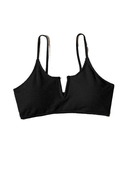 

plus v wired bikini 38tm#, Black