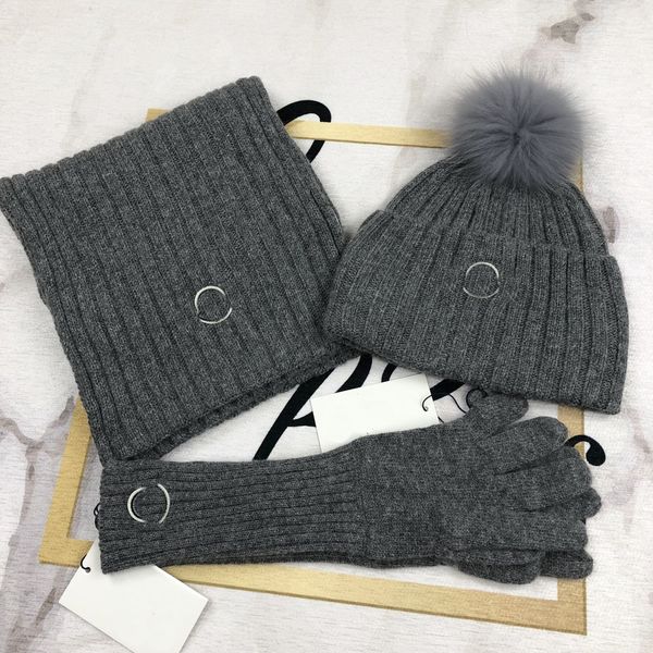 

hats scarfs set for beanies men women winter 3 piece design shawl designer baseball caps scarves wool beanie wrap hawaii scarf hat glove set, Blue;gray