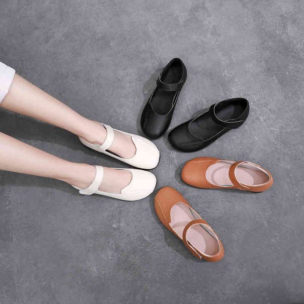 

dress shoes doudou single shoes women's spring and autumn lefu british style flat bottom large soft casual buckle leather 3tg7, Black