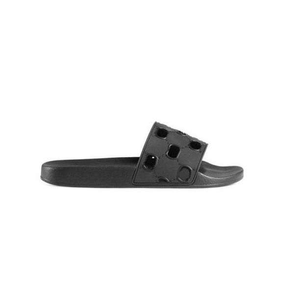 

men's luxury hollow slippers indoor antiskid shower shoes new spring and summer paris fashion balencaigase designer indoor leisure coup, Black