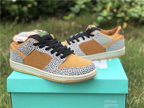 

2022 authentic low safari neutral grey kumquat desert ochre sport men atmos skateboarding shoes sneakers with original box 36-47, Black