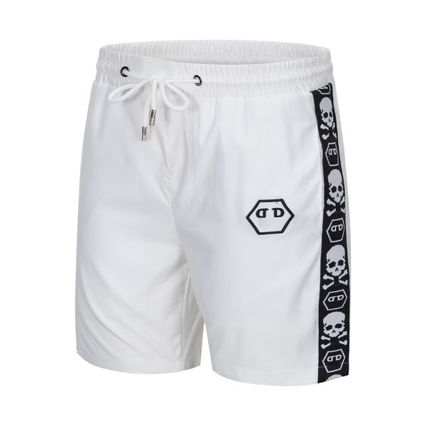 

22ss fashion men's designer shorts quick drying swimsuit bone bibcock pattern summer beach pants men's swimming shorts, White;black