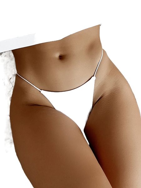 

plain thin string bikini bottoms c5nq#, White;black