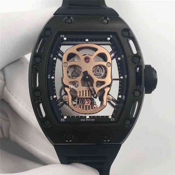 Relógios masculinos relógios de grife movimento relógios lazer negócios richa relógios mecânicos presentes masculinos l0ov