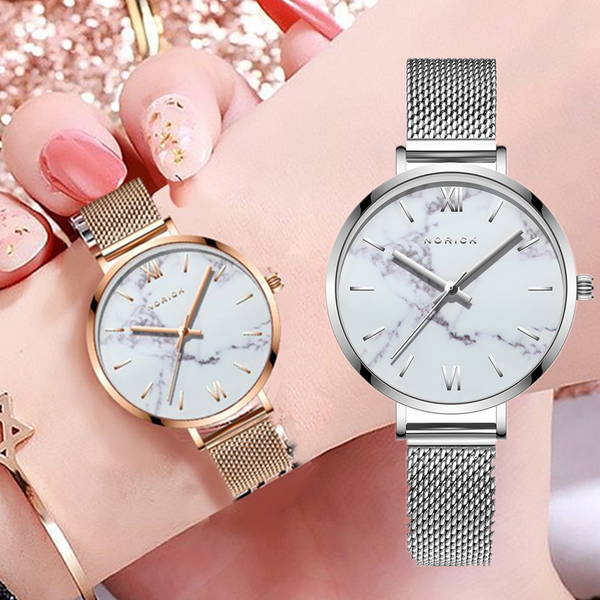 

fashion watch women/men waterproof military quartz male date clock mesh lady business luminous dress watches relogio masculino, Silver