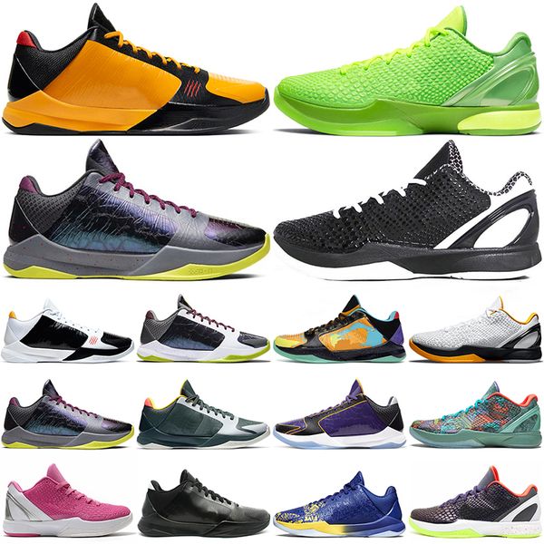 

classic kobe 6 mamba basketball shoes protro mambacita grinch think pink 5 alternate bruce lee del sol big stage laker men mens outdoor spor