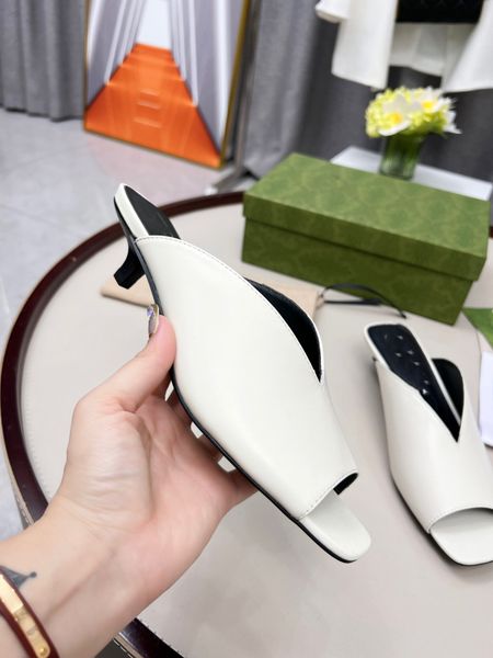 

2022 designer women slippers genuine leather sandals summer oran sandals flat flip flop crocodile skin slides ladies beach sandal party wedd, Black