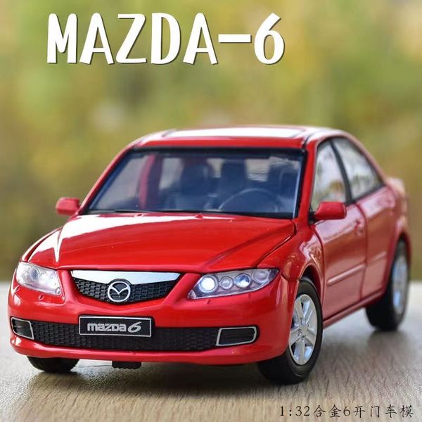 

mazda 6 high simulation alloy classic car model boy toy collectible ornament