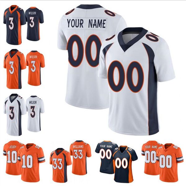

fans 3 russell wilson 33 javonte williams 31 justin simmons custom football 7 john elway jerseys patrick surtain ii jerry jeudy peyton manni, Black