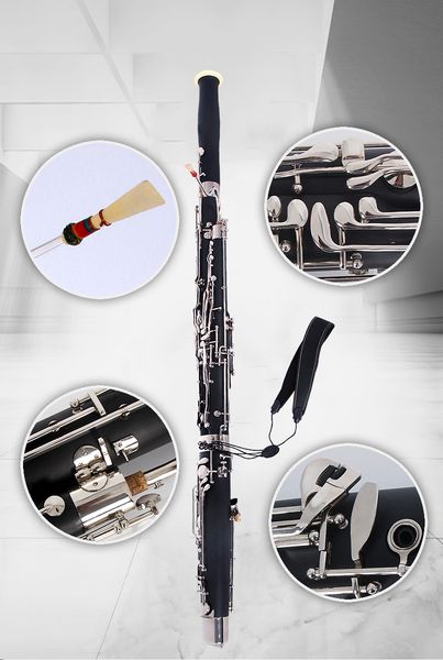 

professional c tone bassoon cupronickel nickel plated keys abs bakelite