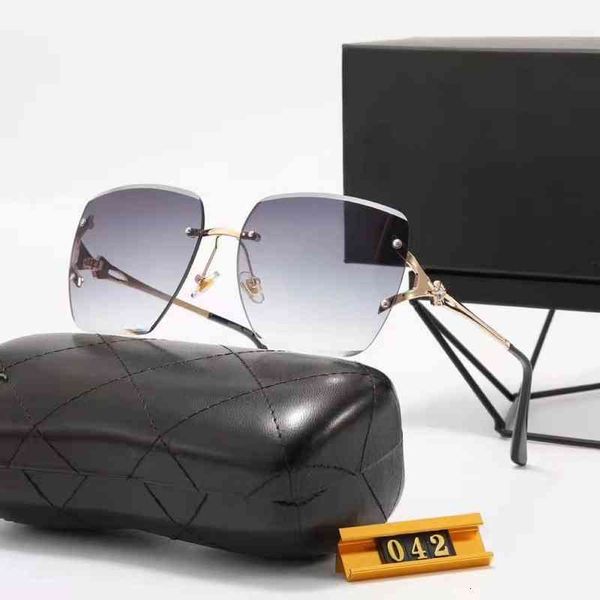 

sunglasses frames overseas xiaoxiangjia men's and women's square street pography frameless sunglasses 9081 xehx, Silver