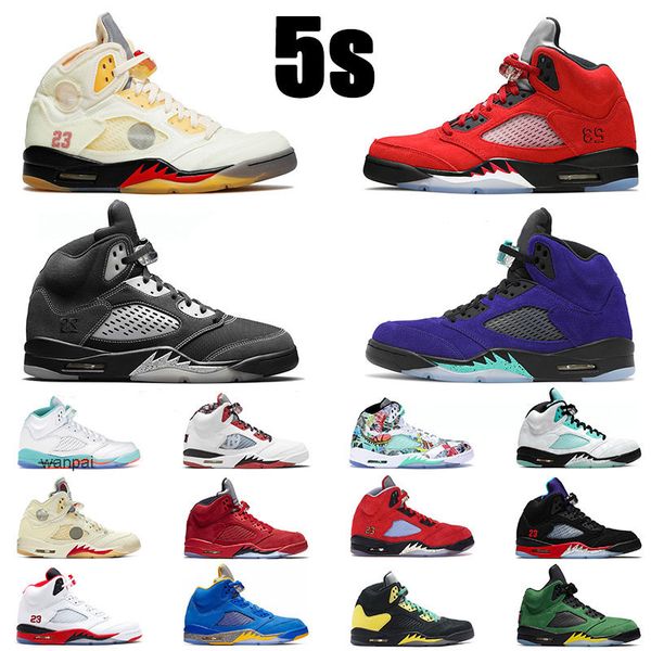

2021 arrival basketball junpman 5 designers shoes fire red white alternate grape sail men trainers sports what the doernbecher quai 54 5s