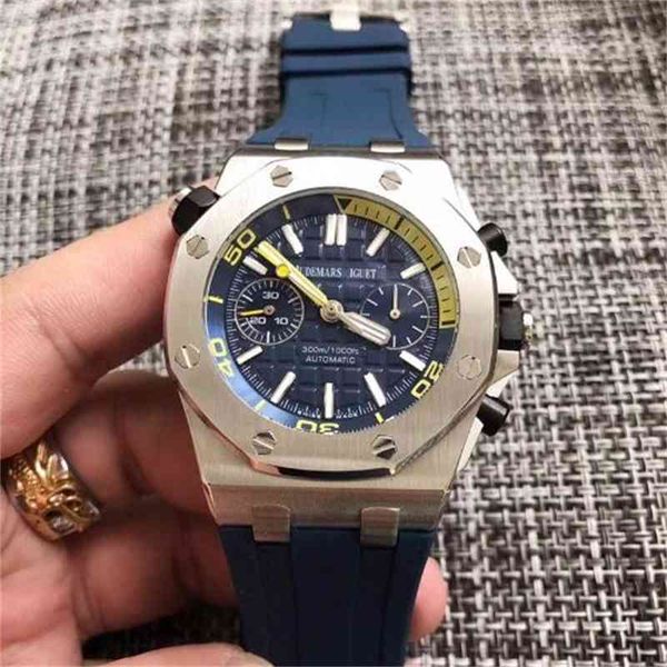 

wesca mens fully automatic mechanical multifunctional personalized fashion sports back luminous watch, Slivery;brown