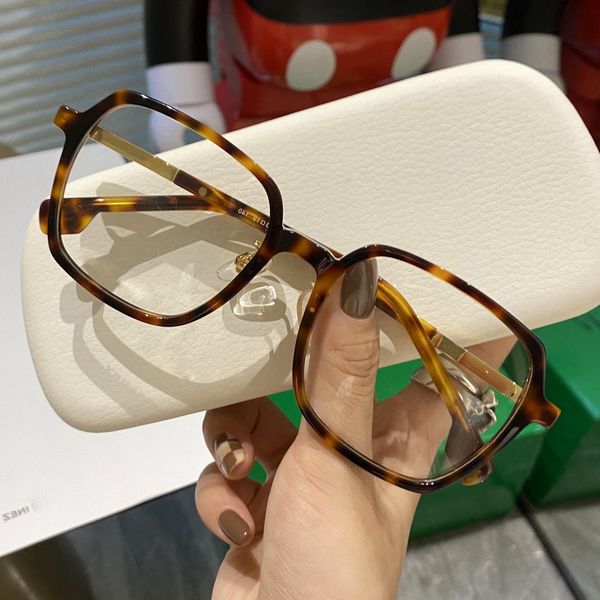 

designer sunglasses 2022 new square large frame glass for men and women ins style cy color trend be with myopia anti blue light 2337, White;black