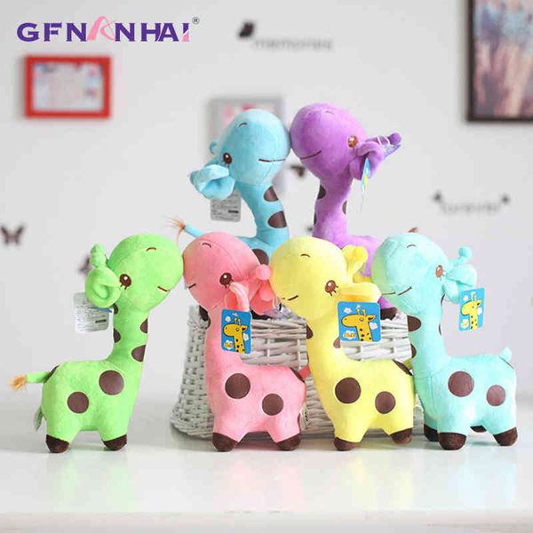 Новый CM Giraffe der Soft Cuddle Animals Куклы фаршированная игрушка оленя Kawaii для детского ребенка подарка на день рождения J220704