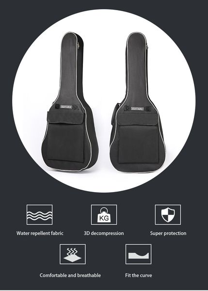 

universal 40 inch 41 inch thickened guitar bag 8mm cotton thick folk music