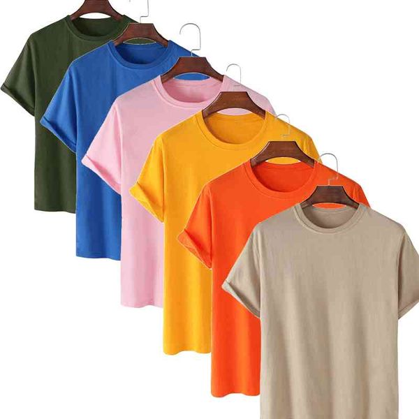 

men's t-shirts summer solid color men's 15 large t-shirt youth fashion casual short sleeve c7k5, White;black