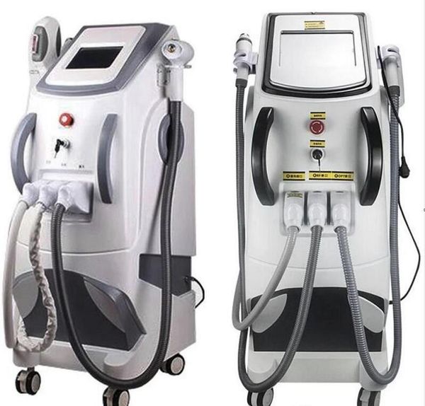 

3in1 ipl machine hr e-light rf nd yag permanent picosecond laser hair removal and wash the eyebrow tattoo remova beauty salon use opt