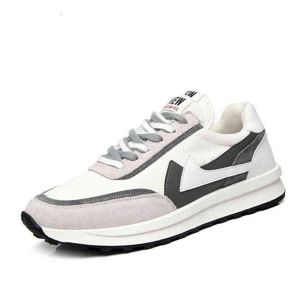 

2022 summer sports shoes men's korean casual running breathable light forrest gump fashion trend, Black