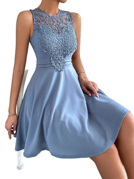 

tie backless cut out back dress v7vs#, Black;gray