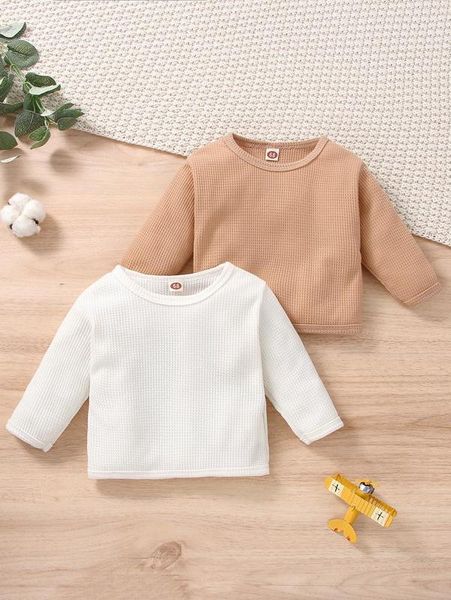 

baby 2pcs waffle knit she, Blue