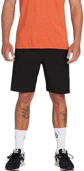 

men's packasack 19" hybrid packable travel shorts j8ww#, White;black