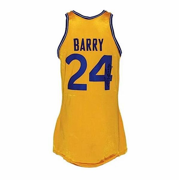 

stitched rick barry #24 fadeaway basketball jersey mitchell and ness 1966-67 74-75 classic retro jerseys men women youth s-6xl, Black;red