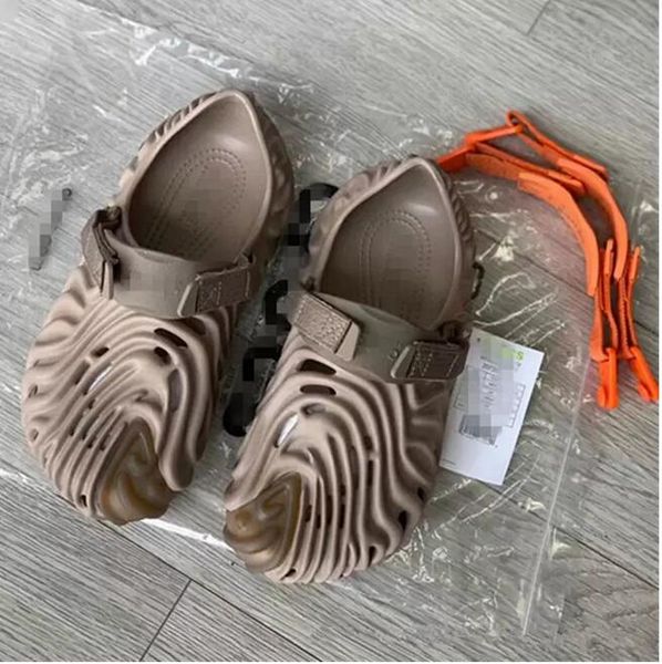 

2022 men women sandals slides slippers bone resin desert sand foam runner ararat rubber west summer west brown flat slide slipper size 35-45, Black