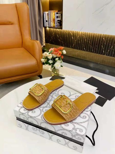 

fashion women's sandals women's flip flops casual shoes designer slide sandals flower brocade slippers stripe beach leather slippe, Black