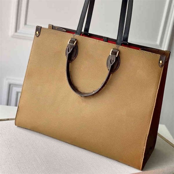 

luxurys designers onthego bags womens handbags purse flower tote ladies pvc leather shoulder bag female embroidered shopping 1exy