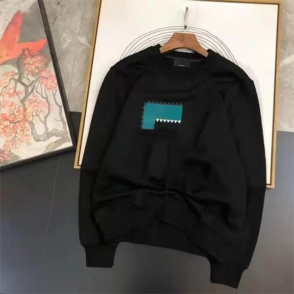 

2022 men's designer hoodies crew neck cotton fashion ladies sports hoodie men and women couples luxury sports jacket, Black