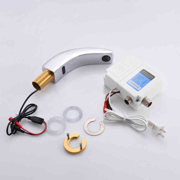 

bidet faucets all copper intelligent induction single cold water faucet under the counter basin household automatic infrared 2usv