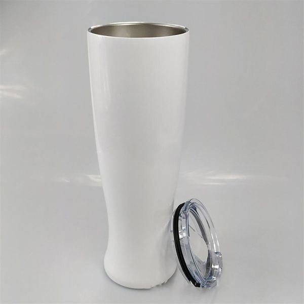 

30oz sublimation coffee mugs vase shape tumbler stainless steel water bottle vacuum insulated cup sports outdoors travel cups250g