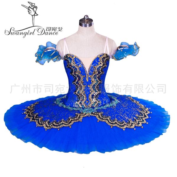 Blue Bird Classical TUTU Женщины Professional Балет Блюс Спящая Красота Балет Стадия Костюм Девушки BT8941F